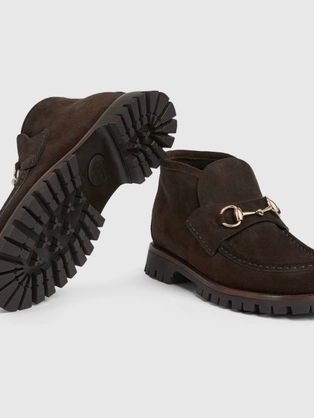 Gucci Horsebit Ankle Boots